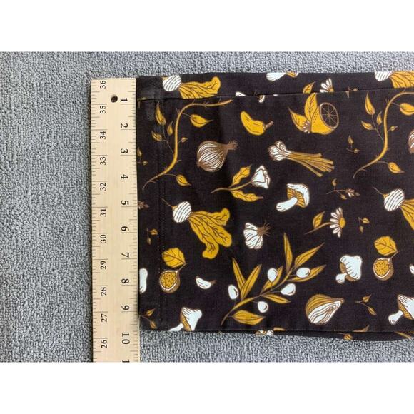 Big Bud Press Work Pants Men M Green Brown Multi Vegetable Print Workwear - Picture 6 of 10